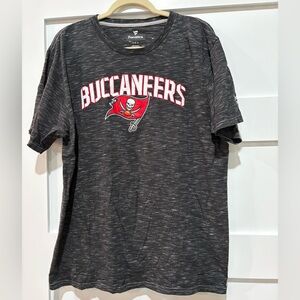 Fanatics Black Buccaneers Short Sleeve Tee